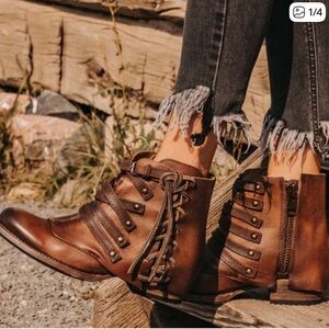 Freebird by Steven Brown Limerick Ankle Boots